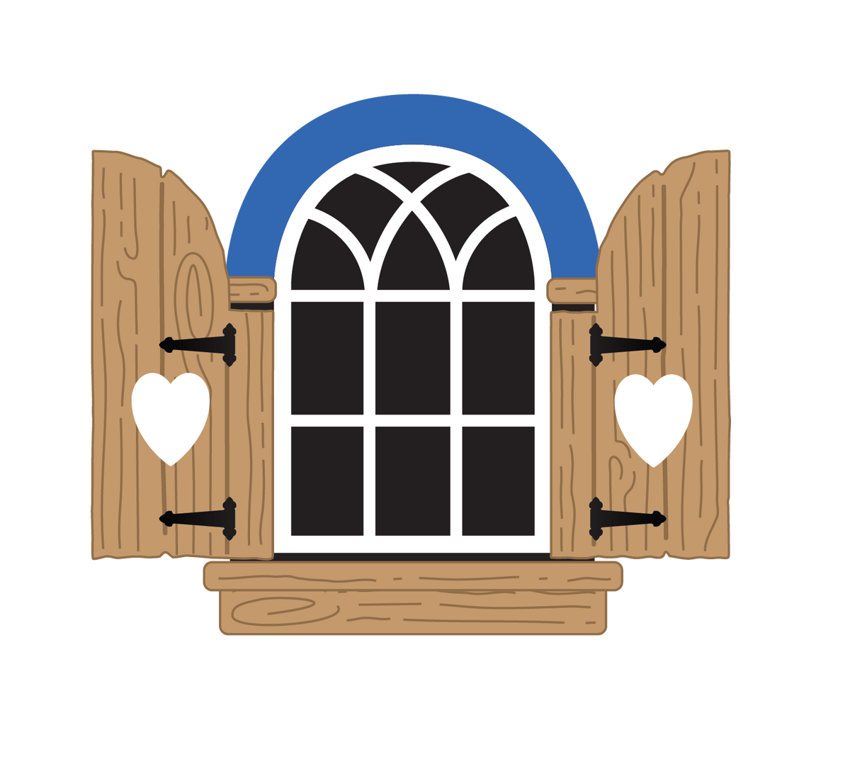 Scandi Advent Tag Window Dies
