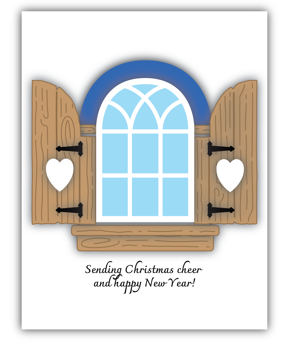 Scandi Advent Tag Window Dies