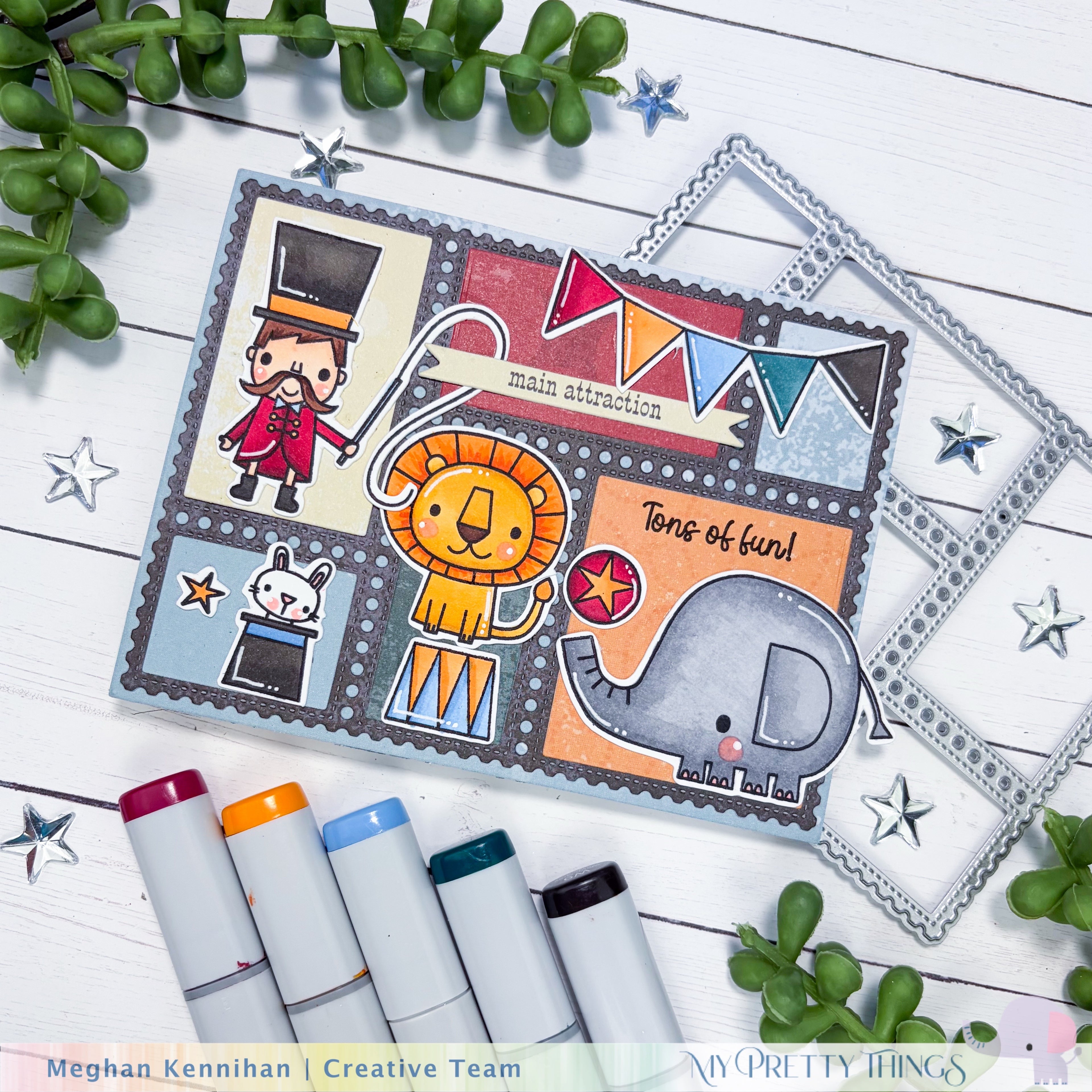 Big Top Birthday Stamp Set