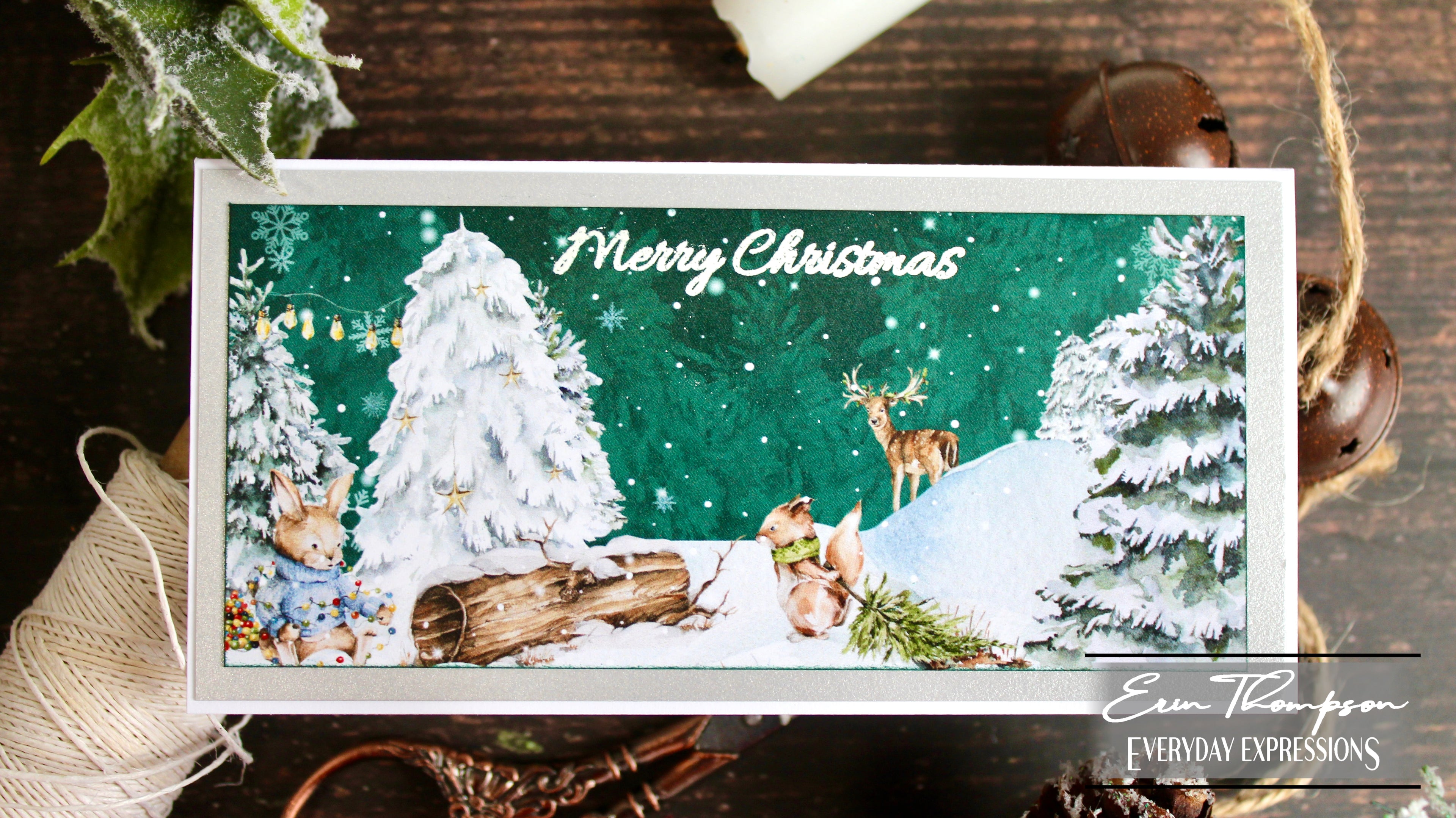 Through The Woods Patterned Paper 6x6