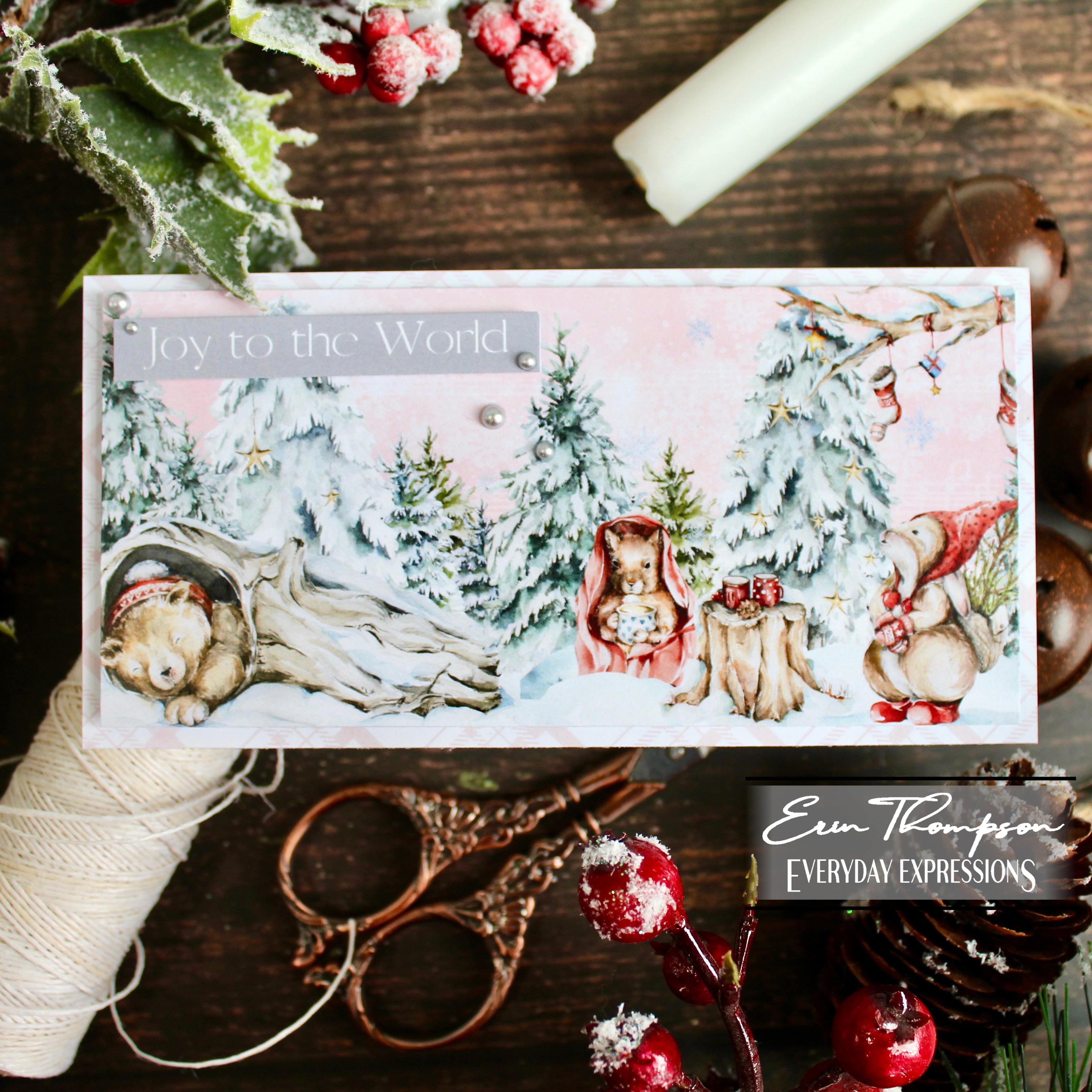 Through The Woods Patterned Paper 6x6