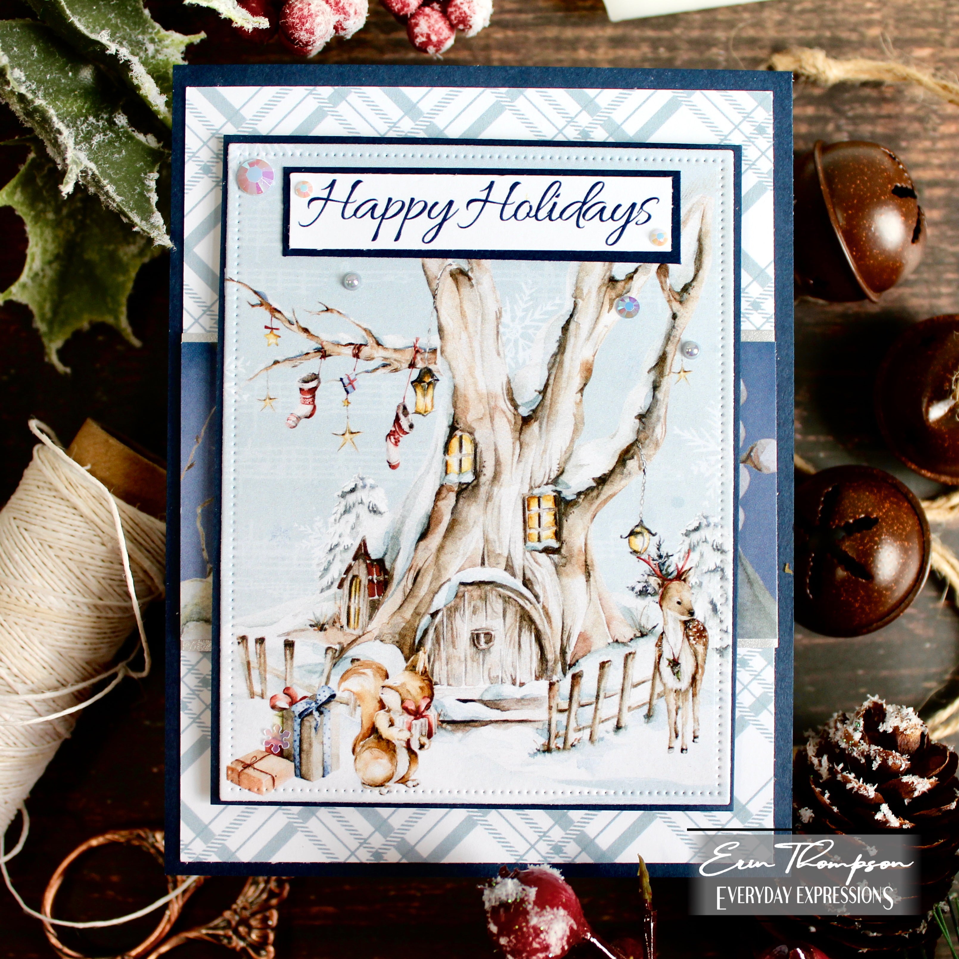 Through The Woods Patterned Paper 6x6