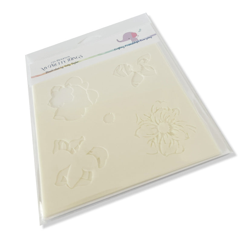 Timeless Beauty Layered Coloring Stencils